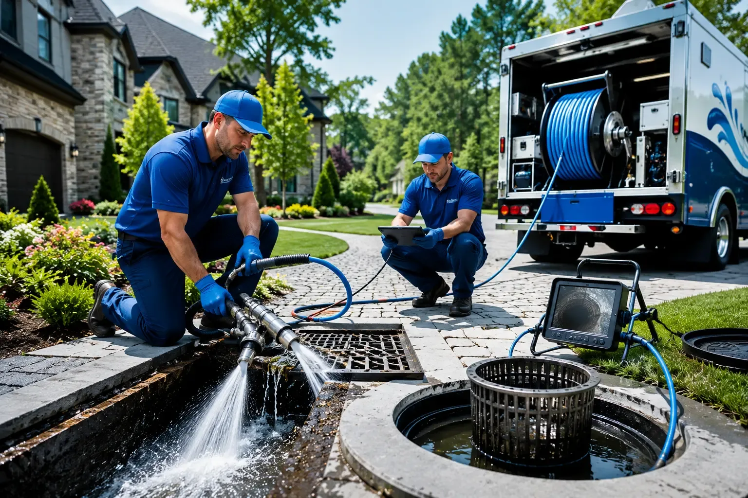 Local outdoor drain cleaning professionals in Honeoye Falls, NY