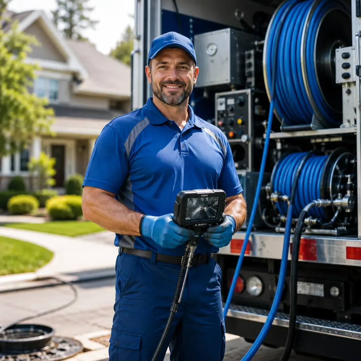Local outdoor drain cleaning specialists in Honeoye Falls, NY